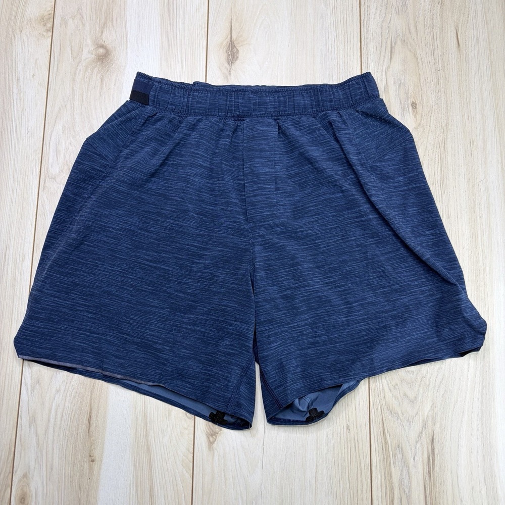 Lululemon Pace Breaker Lined 6" Men's Small Running Shorts Blue